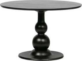 Jedálenský stôl z mangového dreva Blanco, čierny, Be Pure