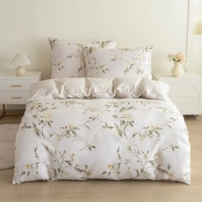 Mikroflanelové obliečky LUNAVA krémové Rozmer obliečky: 70 x 90 cm | 140 x 200 cm