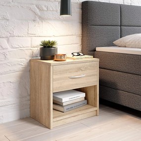 Sconto Nočný stolík BOBO dub sonoma