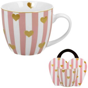 Porcelánový hrnček Little Hearts 460 ml