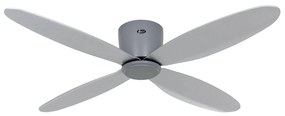 Stropný ventilátor Eco Plano II 132 svetlo sivý