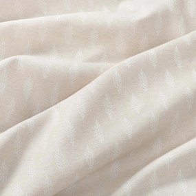 Goldea vianočná obliečka na vankúš natura – vetvičky na režnej 40 x 40 cm