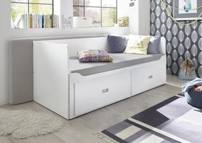 Rozkladcia posteľ so zásuvkami Bergen 80x200 cm