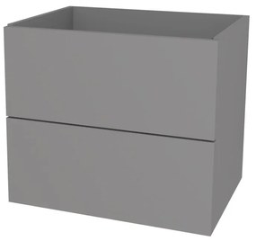 Mereo, Mereo Ponte, kúpeľňová skrinka 61 cm, Multidecor, Šedá supermat, MER-CN290SSEDA