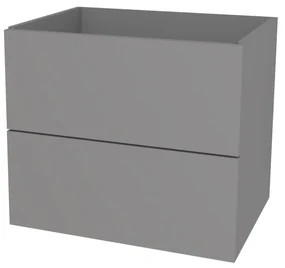Mereo, Mereo Ponte, kúpeľňová skrinka 61 cm, Multidecor, Šedá supermat, MER-CN290SSEDA