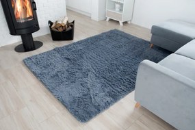 Koberec SILK sivý
