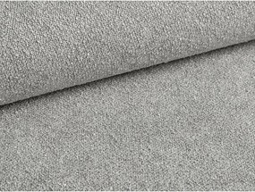 Sivá čalúnená dvojlôžková posteľ s úložným priestorom s roštom 180x200 cm Eric – Micadoni