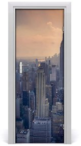 Fototapeta samolepiace dvere Manhattan New York 95x205 cm