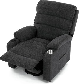 Elektrické polohovacie kreslo TV-S8348 GREY2 Farba: Sivá