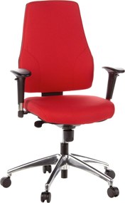 XXXLutz OTOČNÁ STOLIČKA, plochá tkanina, červená MID.YOU - Online Only kancelárie - 001918007203