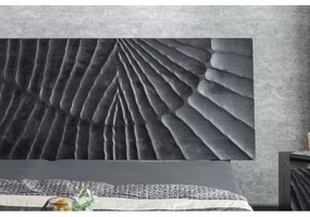 Posteľ 40431 180x200cm Scorpion Masív drevo Mango čierna  - Komfort-nábytok