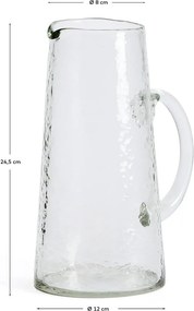 Sklenený džbán Obila – Kave Home