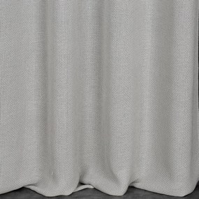 ZÁVES NA KRÚŽKOCH CINDY 140X250 CM STRIEBORNÁ