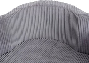 Suchý bazén kvietok – sivý menčester 95×30 cm + 200 guličiek