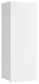Konsimo Sp. z o.o. Sp. k. Nástenná skrinka PAVO 117x45 cm lesklá biela KO0132