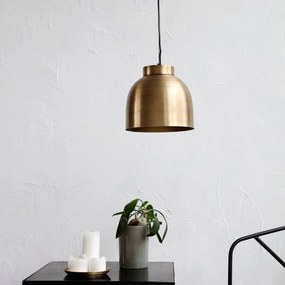 Stropná lampa bowl mosadzná malá MUZZA