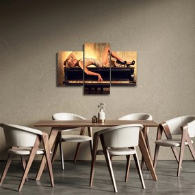 Obraz - Žena na klavíri (90x60 cm)