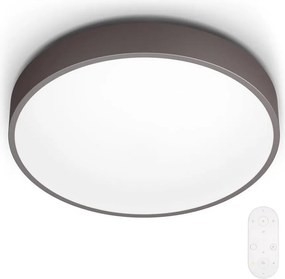 Philips 60262/43/P5 - stmievateľné LED stropné svietidlo hnedé LED/28W/230V + diaľkové ovládanie