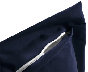 Biante Dekoračná obliečka na vankúš s lemom Rongo RG-055 Temne modrá 30 x 50 cm