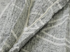 Krepové obliečky z Renforcé bavlny GRAY STRIPES sivé Rozmer obliečky: 70 x 90 cm | 140 x 200 cm