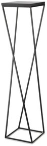 STOJAN NA KVETINÁČ LOFT7 100X24X24 CM ČIERNA