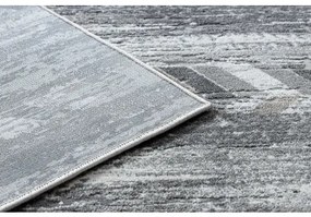 Moderný koberec NOBLE 9732 47 Rybia kosť vintage - Štrukturálny, dve vrstvy rúna , sivá / béžová Veľkosť: 180x270 cm
