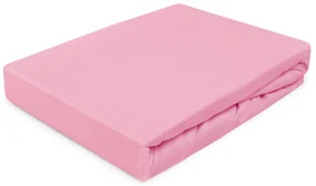 JERSEY PRESTIERADLO 005/170 180X200 CM RUŽOVÉ
