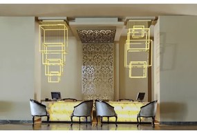 Azzardo AZ3139 - LED Stmievateľný luster na lanku OPERA LED/329W/230V čierna