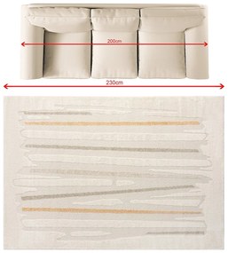 Koberec Stripes I 160x230 cm
