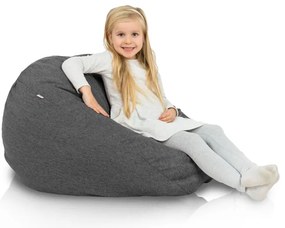 Sedací vak SAKO melanž čierny