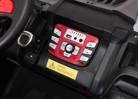 Ramiz Elektrická bugina Gravity pre deti šedá + pohon 4x4 + diaľkové ovládanie