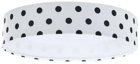 LED Stmievateľné svietidlo GALAXY KIDS LED/24W/230V bodky biela/čierna + DO