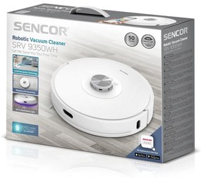 Sencor SRV 9350WH robotický vysávač
