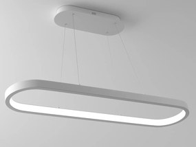 HIPODROMO | IMMAX NEO | Smart LED závesné svietidlo Farba: Biela matná