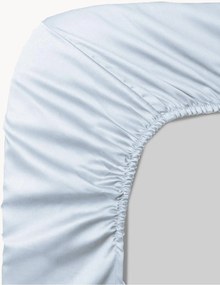 Elastická plachta na kontinentálnu posteľ Ava, bavlnený satén, V 40 cm