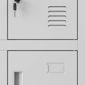 Dvojitá šatníková skriňa BHP ROBERT 2 Plus 559 x 1720 x 450 mm