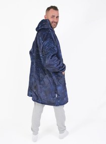 Baránková mikina mikroplyš – Hviezdna obloha veľkosť L