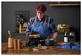 Hliníková rajnica s nepriľnavým povrchom s pokrievkou na indukciu 1,5 l – Holm