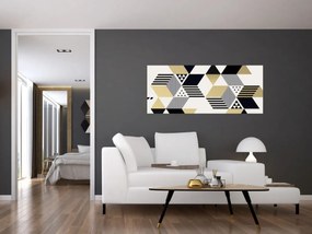 Obraz - Geometrické tvary N⁰1 (120x50 cm)