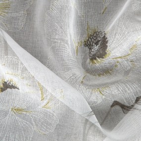 ZÁCLONA NA KRÚŽKOCH BESSY 140X250 CM VIACFAREBNÁ