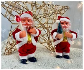 Grugen Malý Santa Claus s melódiou 17 cm