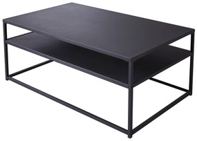 Dizajnový konferenčný stolík Damaris 100 cm čierny