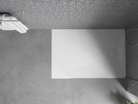 Mexen Bert obdĺžnikový sprchovací kút SMC 90 x 80 cm, biely - 4K108090