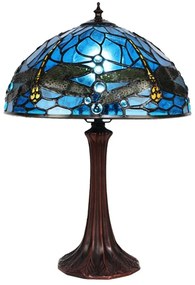 Lampa Tiffany TYRKYS VÁŽKA 31*43