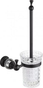 Mexen príslušenstvo, ESTELA držiak na wc kefu, čierna, 7011550-70