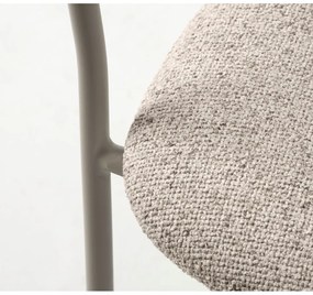 Krémovobiela jedálenská stolička Zama – Unique Furniture