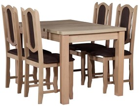 Jedálenská zostava Smart 1+4 dub sonoma