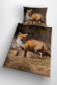 3d obliečky Fox 140x200 cm