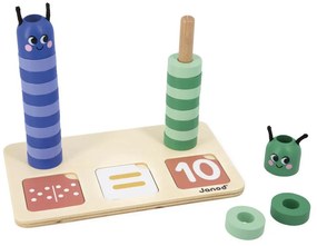 Vzdelávacia hra pre deti - skladanie a porovnávanie čísel - Záhrada