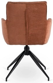 Otočná stolička MIA hnedá